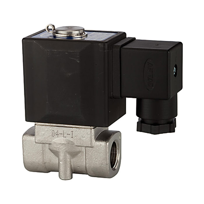 2/2-way solenoid valve NC, directly operated, 24 V DC, G 1/2