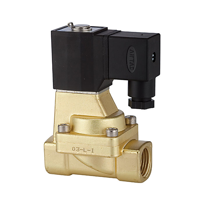 2/2-way solenoid valve NC, pilot operated, 24 V DC, G 1/2