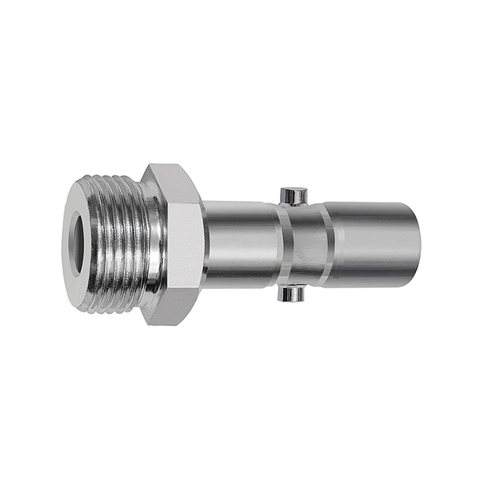 Nipple for couplings I.D. 11, Heavy-duty series, Steel, G 3/8 ET