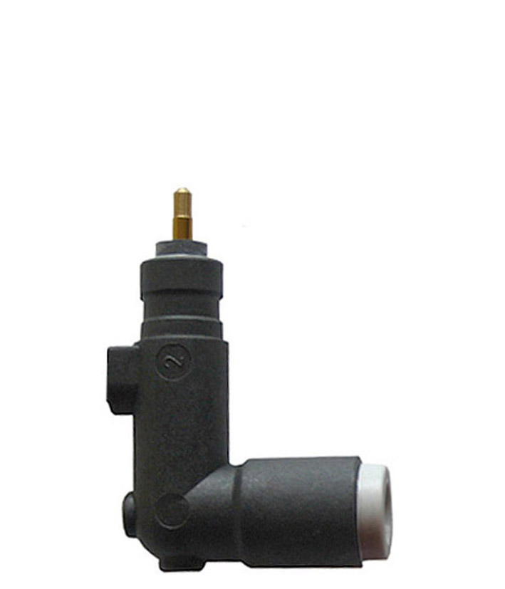 [201090] Condor Plastic unloader valve (90°) EV 3WS with quick-connect for 6 mm plastic discharge tube