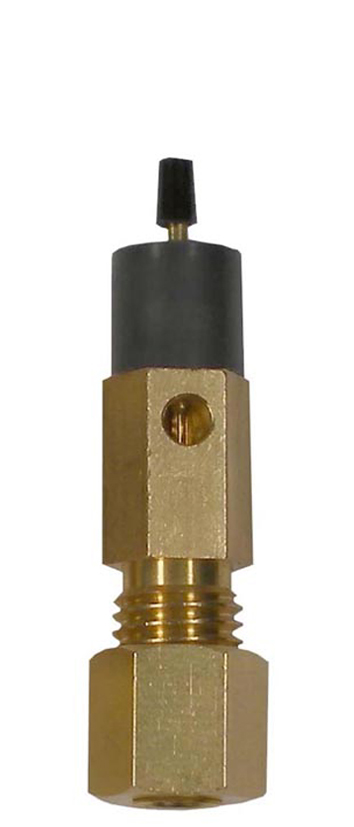 Condor Unloader valve EV 5Ei with screw connection for 1/4" plastic or copper discharge tube